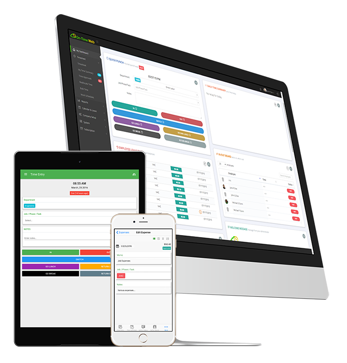 devices Employee Timesheet Software