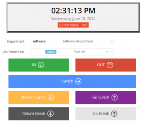 Employee Punch Timesheet