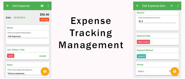 Expense Tracking Management