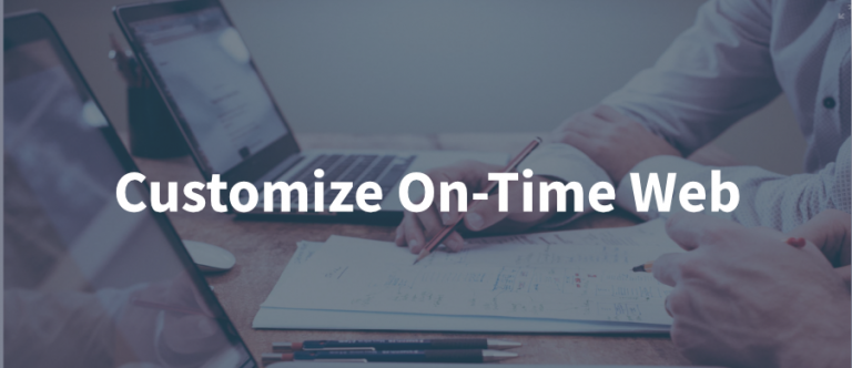Time. Customize Customize On-Time Web With Custom Labels - On-Time Web